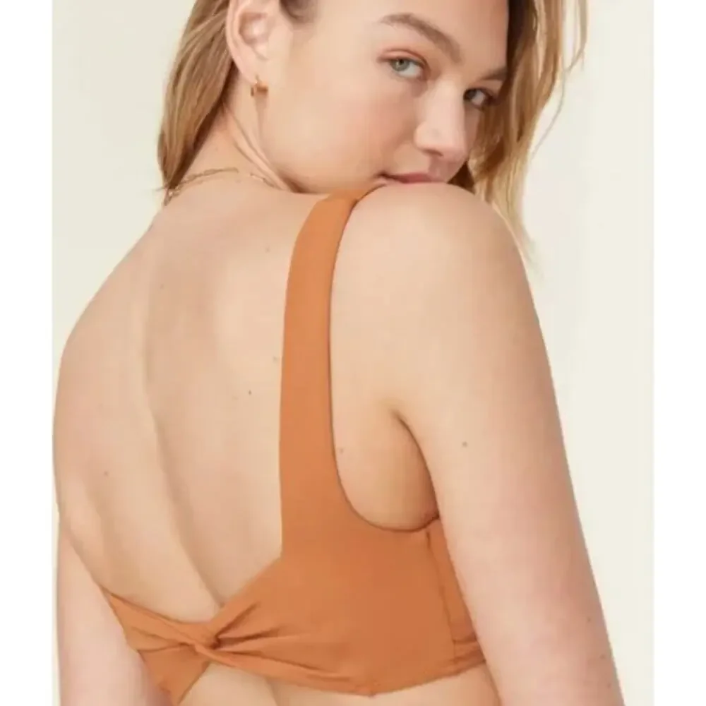 Andie Swim The Barbados Swimsuit Bikini Size XS Chestnut NEW with Tags!